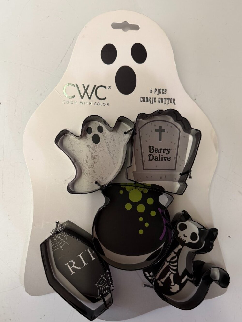 CWC 5 piece cookie cutter, Halloween